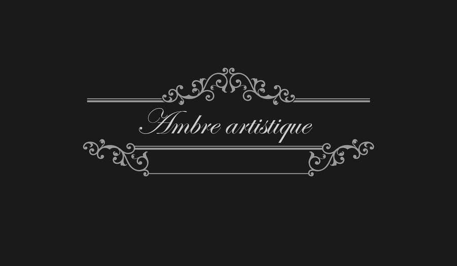 Penyertaan Peraduan #6 untuk                                                 Design logo for site ambreartistique.com
                                            