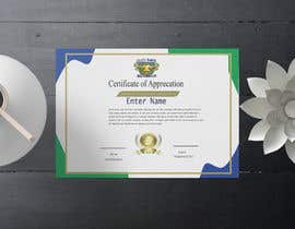 #64 untuk Certificate of Appreciation Template Creation oleh sharminanny330