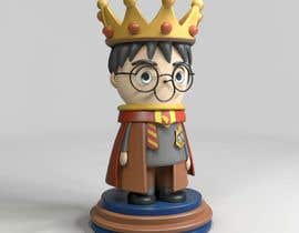 nº 23 pour 3D printer designs for colour Harry Potter chess characters par wowart1982 