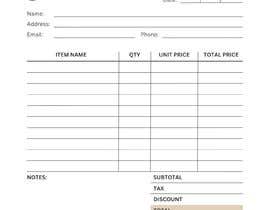 #38 for work order design and purchase order design by MOHAMMADNAZRI