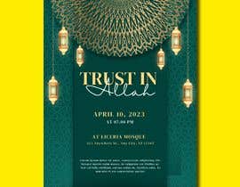 #122 for Design Flyer for Islamic Event by tousifkhan748960
