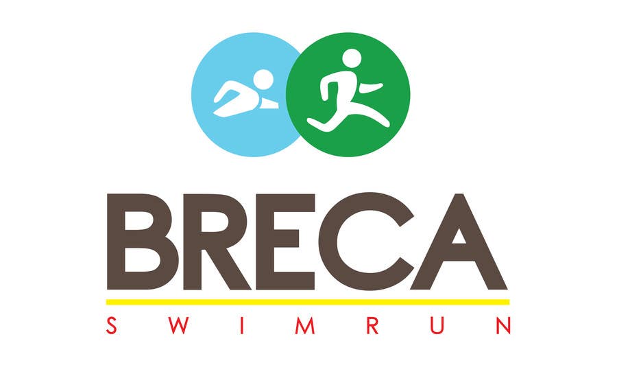 Penyertaan Peraduan #37 untuk                                                 Design a Logo for Breca Swimrun
                                            
