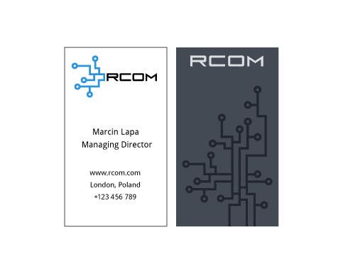 Contest Entry #15 for                                                 Develop a Corporate Identity for RCOM
                                            