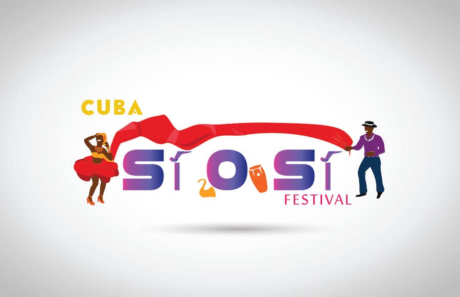 Penyertaan Peraduan #104 untuk                                                 Design a Logo for "Cuba - Sí o Sí - Festival"
                                            