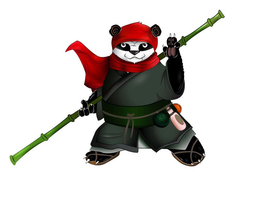 Contest Entry #13 for                                                 Mascot Design for Ninja Panda Designs
                                            
