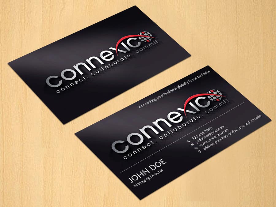Bài tham dự cuộc thi #130 cho                                                 Business Cards for Connexico
                                            