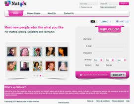 #1 για Graphic Design for a dating website homepage από badhon86