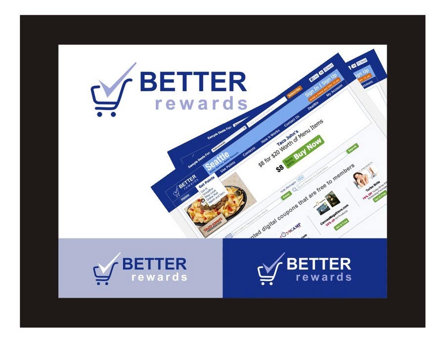 Konkurransebidrag #87 i                                                 Logo and Masthead Design for Better Rewards
                                            