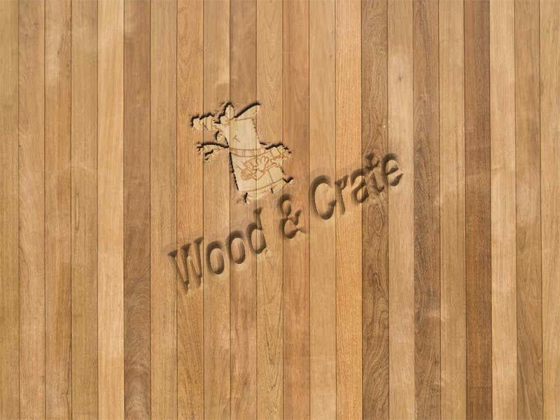 Penyertaan Peraduan #12 untuk                                                 Design a Logo for Wood & Crate
                                            