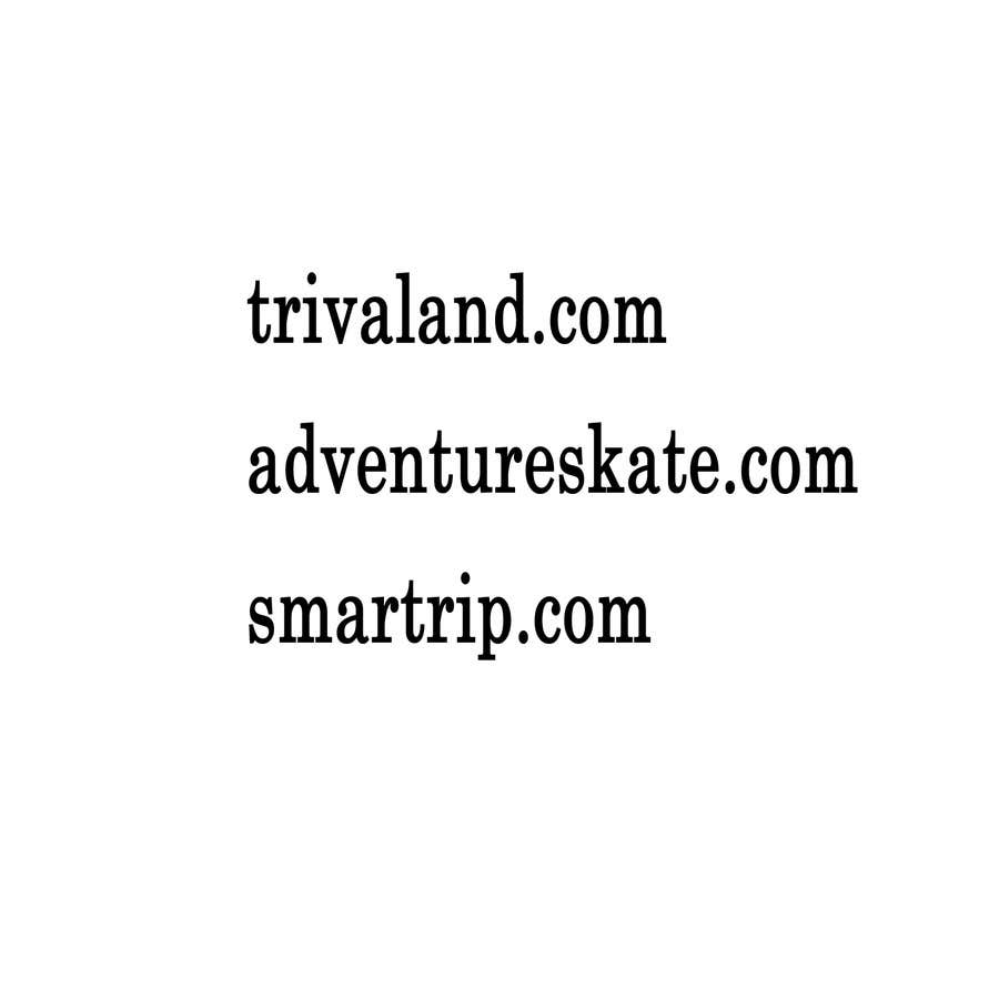 Konkurrenceindlæg #253 for                                                 Domain name for a travel blog
                                            