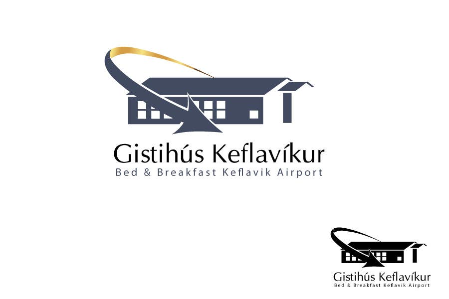 Entri Kontes #122 untuk                                                Logo Design for Bed & Breakfast Keflavik Airport
                                            