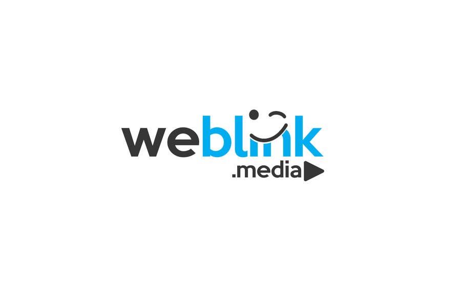 Penyertaan Peraduan #41 untuk                                                 Design a Logo for 'weBlink.Media'
                                            