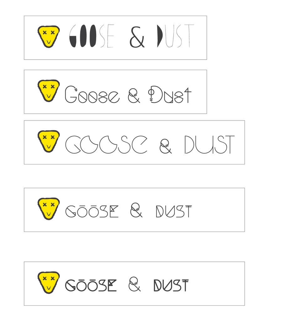 Proposta in Concorso #71 per                                                 Design a Logo for Goose & Dust
                                            