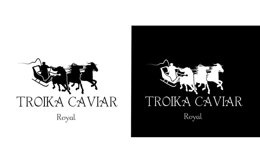 Kilpailutyö #36 kilpailussa                                                 Thiết kế Logo for TROIKA CAVIAR
                                            