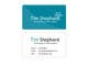 Miniaturka zgłoszenia konkursowego o numerze #53 do konkursu pt. "                                                    Business Card Design for Tim Shephard
                                                "