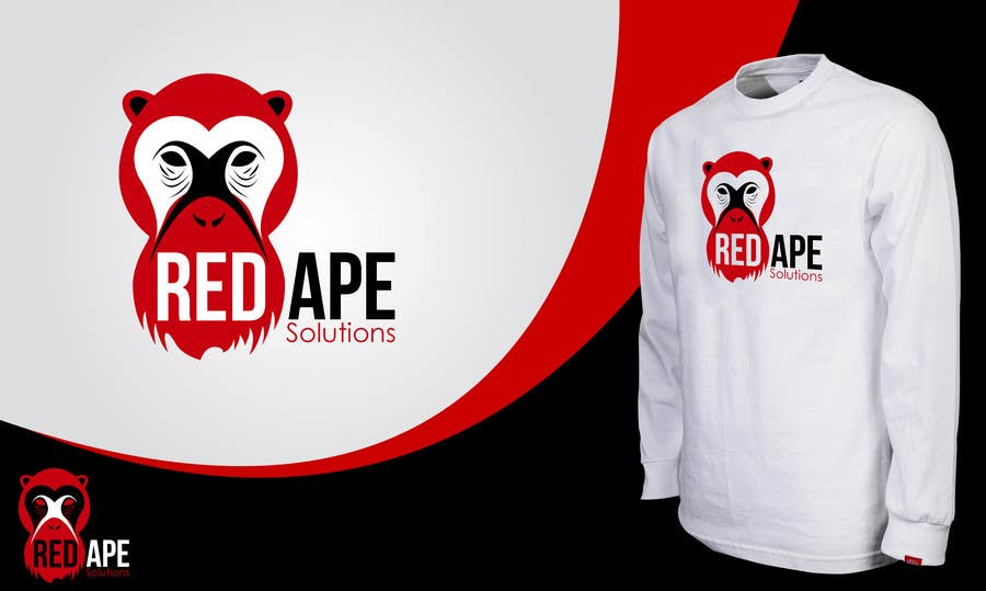 Konkurrenceindlæg #148 for                                                 Design a Logo + Business Card for Red Ape Solutions!
                                            