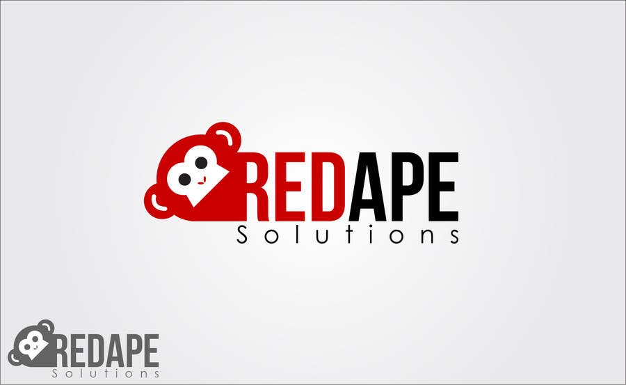 Konkurrenceindlæg #196 for                                                 Design a Logo + Business Card for Red Ape Solutions!
                                            