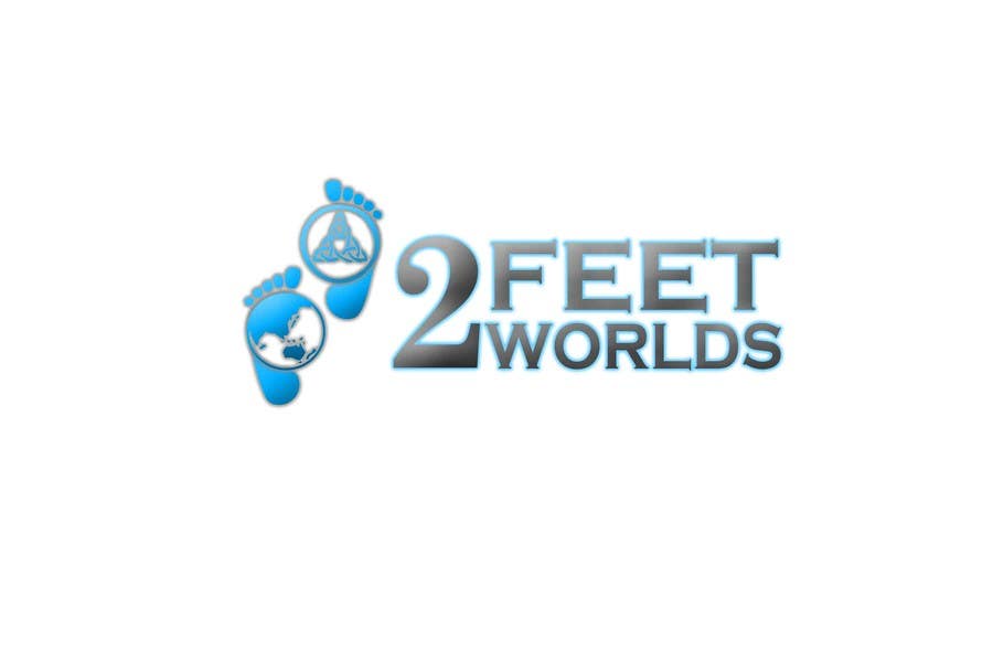 Contest Entry #61 for                                                 Design a Logo for 2 Feet 2 Worlds
                                            