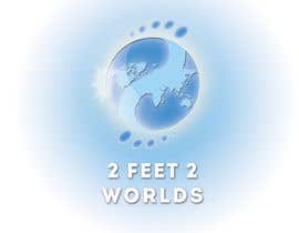 #129 untuk Design a Logo for 2 Feet 2 Worlds oleh smanakovv