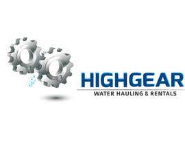 #38 para Redesign/revisualization of the current Logo for High Gear Water Hauling &amp; Rentals por creaturethehero