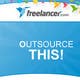Contest Entry #208 thumbnail for                                                     Logo Design for Want a sticker designed for Freelancer.com "Outsource this!"
                                                