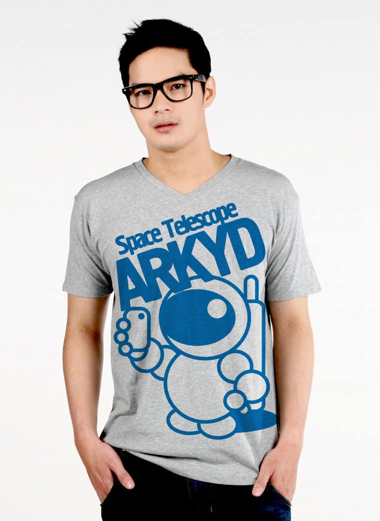 Proposta in Concorso #782 per                                                 Earthlings: ARKYD Space Telescope Needs Your T-Shirt Design!
                                            