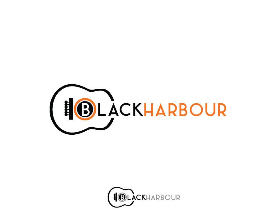 Tävlingsbidrag #43 för                                                 Design a Logo for a Guitar Strings company called Black Harbor.
                                            