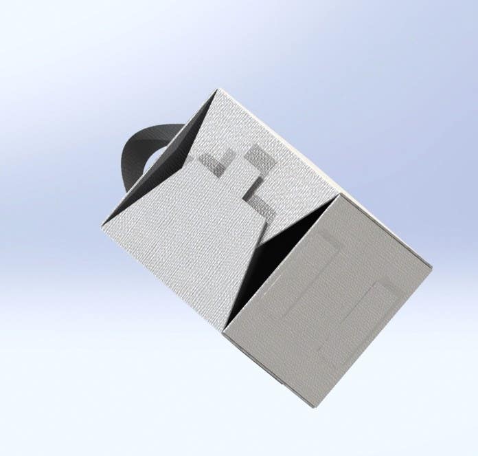 Konkurrenceindlæg #7 for                                                 NASA Challenge: Develop 3D Models for Robonaut Simulation-Small Soft Goods Box
                                            