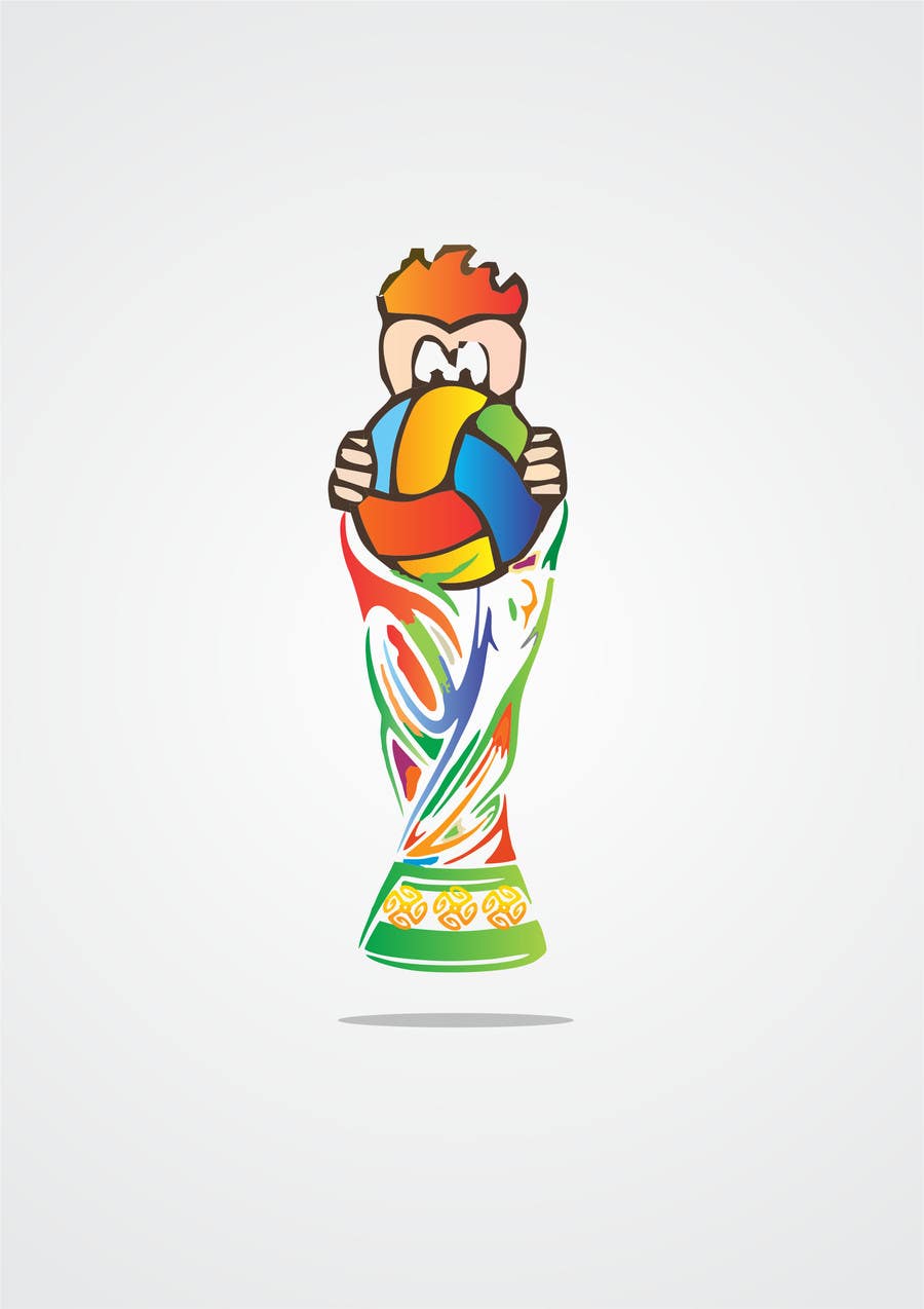 Bài tham dự cuộc thi #22 cho                                                 Create the FIFA Worldcup trophy into a logo
                                            