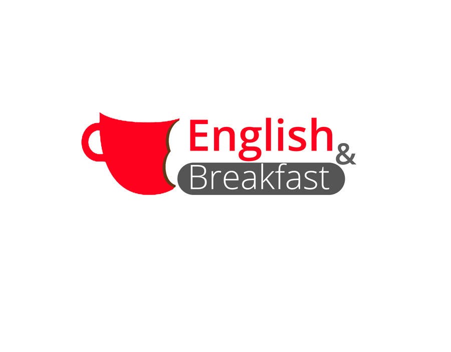 Penyertaan Peraduan #7 untuk                                                 Logo for English and Breakfast English classes
                                            