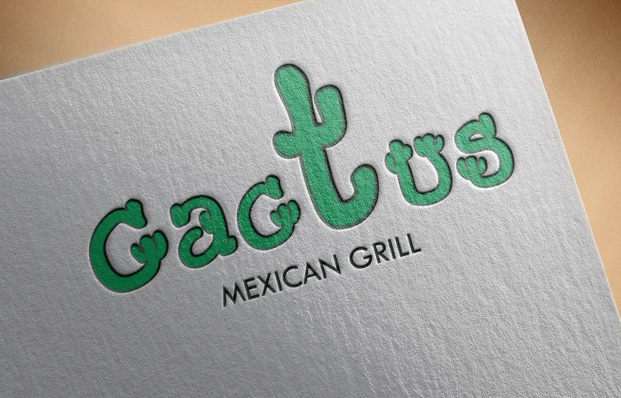 Bài tham dự cuộc thi #161 cho                                                 LOGO design for "Cactus" a fast food Mexican  grill !
                                            