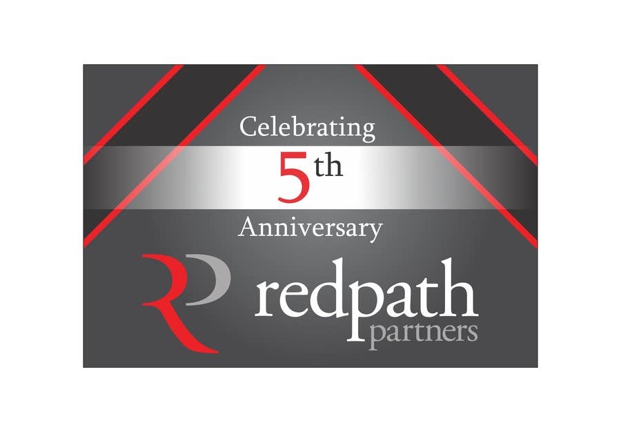 Konkurrenceindlæg #83 for                                                 Design a Logo for Redpath Partners' 5 Year Anniversary
                                            