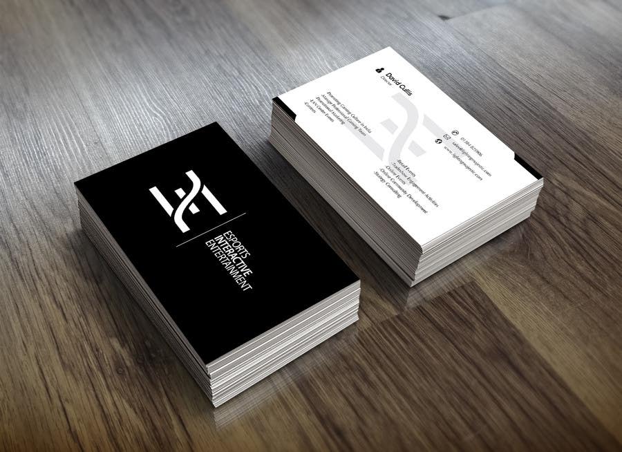 Penyertaan Peraduan #11 untuk                                                 Design Business Cards for EIE
                                            