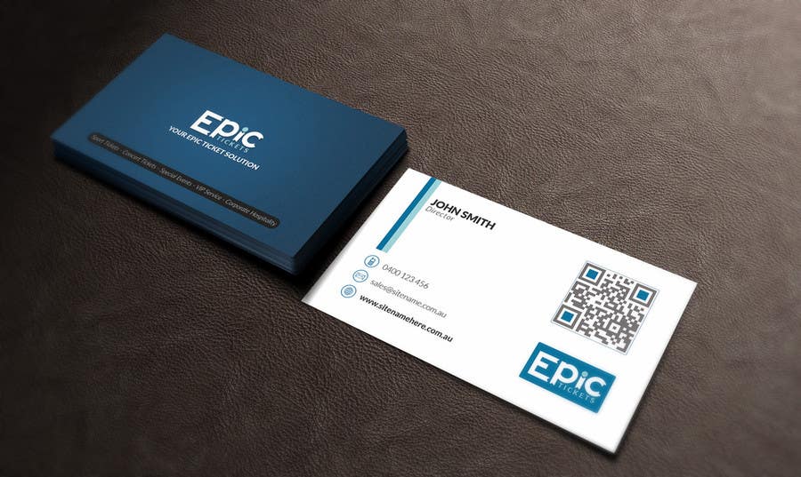Contest Entry #8 for                                                 Design some Business Cards for a Ticket Business
                                            
