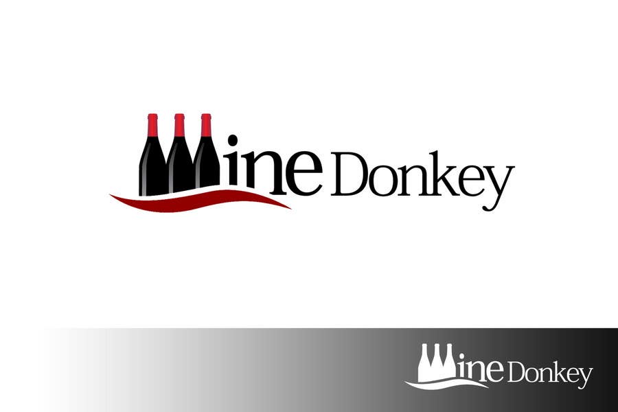 Bài tham dự cuộc thi #494 cho                                                 Logo Design for Wine Donkey
                                            