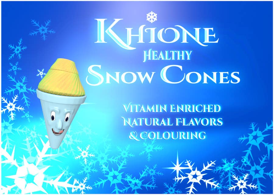 Bài tham dự cuộc thi #5 cho                                                 Khione Snow Cones Banner
                                            