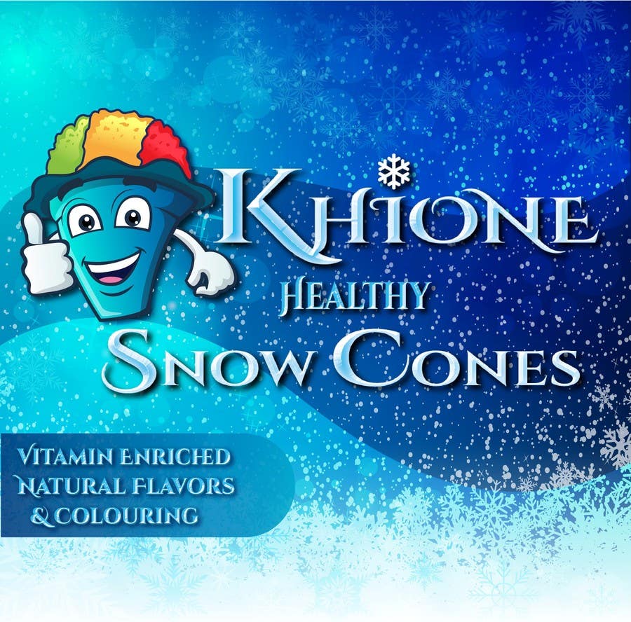 Bài tham dự cuộc thi #51 cho                                                 Khione Snow Cones Banner
                                            