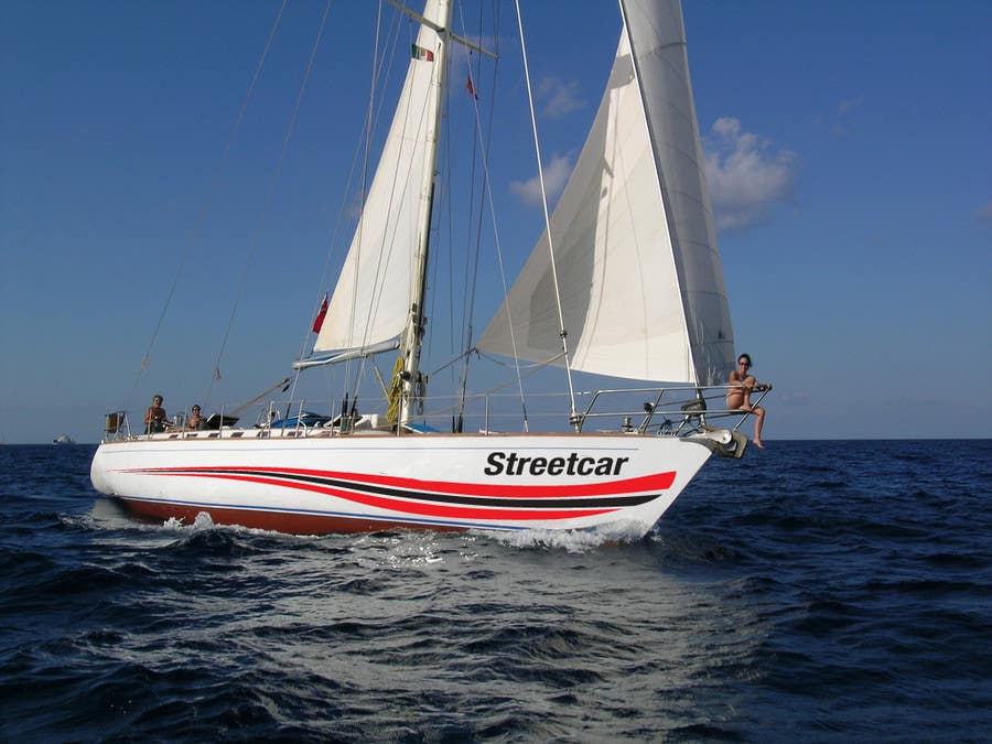 Proposition n°23 du concours                                                 Design a Logo for Streetcar - 32 foot racing yacht
                                            