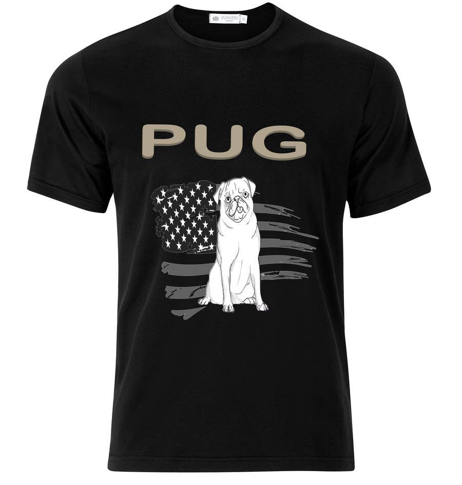 Konkurrenceindlæg #14 for                                                 Design a T-Shirt for PUG Lovers
                                            