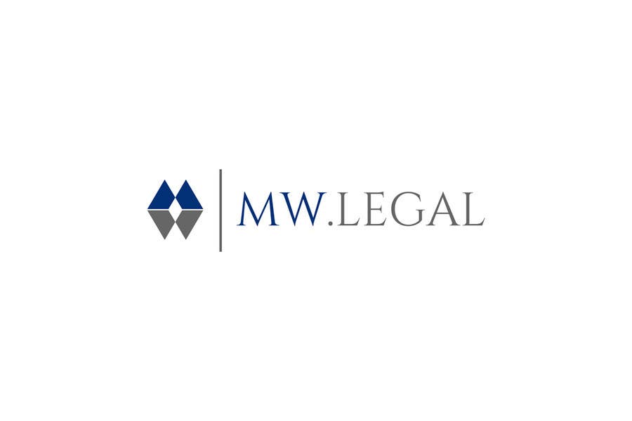 Konkurrenceindlæg #181 for                                                 Design a Logo for MW-Legal! (Simple)
                                            