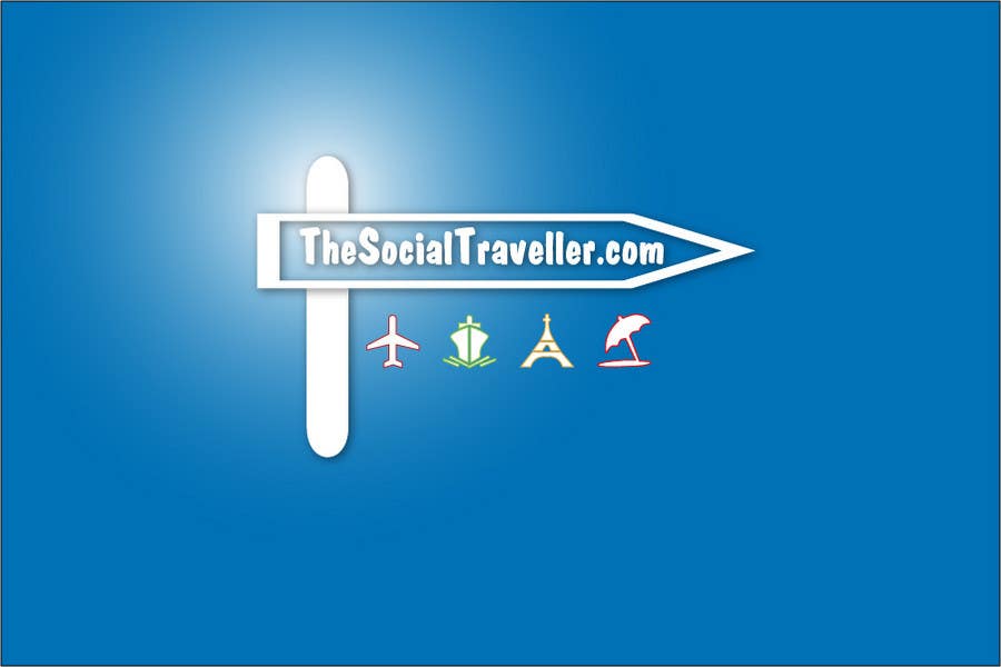 Entri Kontes #240 untuk                                                Logo Design for TheSocialTraveller.com
                                            