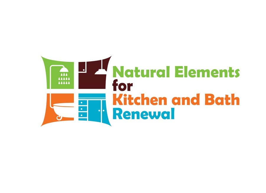 Kilpailutyö #108 kilpailussa                                                 Design a Logo for Natural Elements for Kitchen and Bath Renewal
                                            