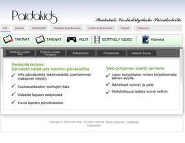 #9 dla Graphic Redesign: Front page of web app for nursery schools (PSD) przez Sirvan3TR