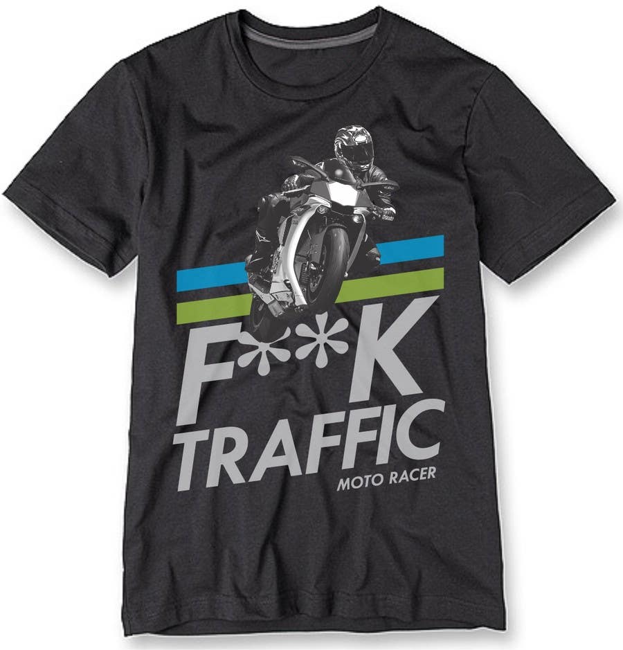 Penyertaan Peraduan #13 untuk                                                 Design a T-Shirt for Motorcycle Riders
                                            