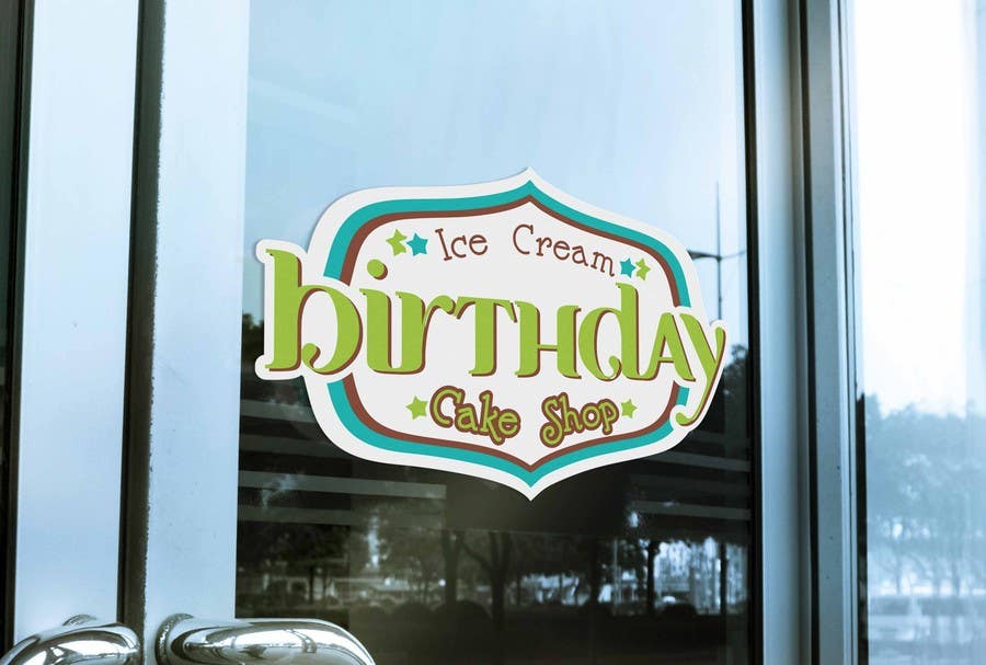 Penyertaan Peraduan #42 untuk                                                 Design a Logo for  ice cream birthday cake shop
                                            