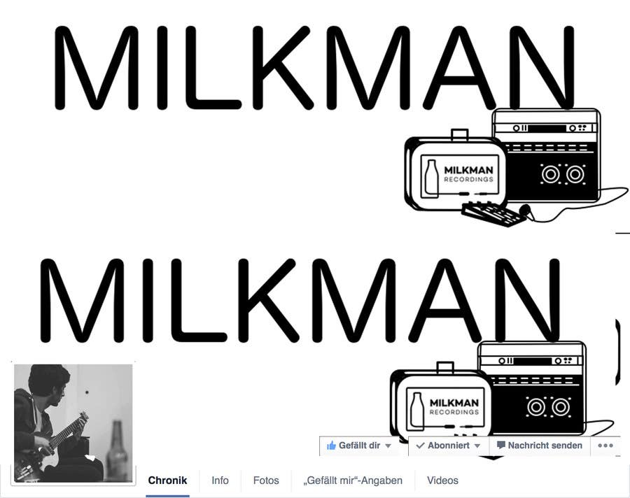 Penyertaan Peraduan #5 untuk                                                 Design a Banner for Milkman Recordings Facebook Page
                                            