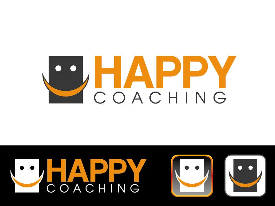 Penyertaan Peraduan #197 untuk                                                 Happy Coaching Logo
                                            