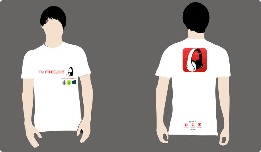 Penyertaan Peraduan #15 untuk                                                 Design a T-Shirt for My mixtapez
                                            