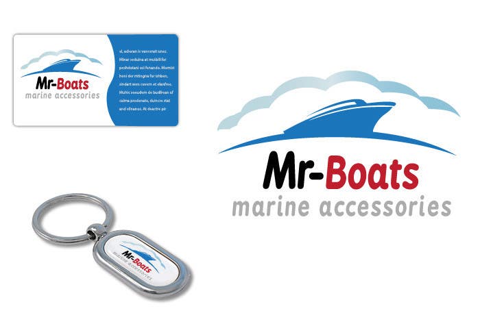 Participación en el concurso Nro.209 para                                                 Logo Design for mr boats marine accessories
                                            