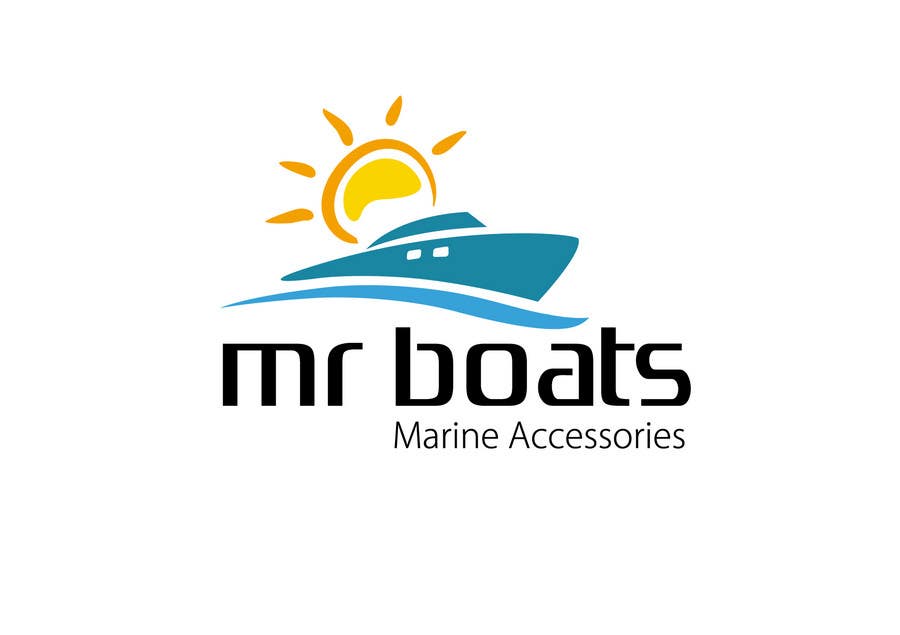 Penyertaan Peraduan #130 untuk                                                 Logo Design for mr boats marine accessories
                                            
